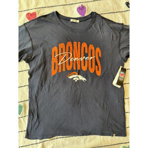 47 Brand Denver‎ Broncos Women's T-Shirt NFL Size XL